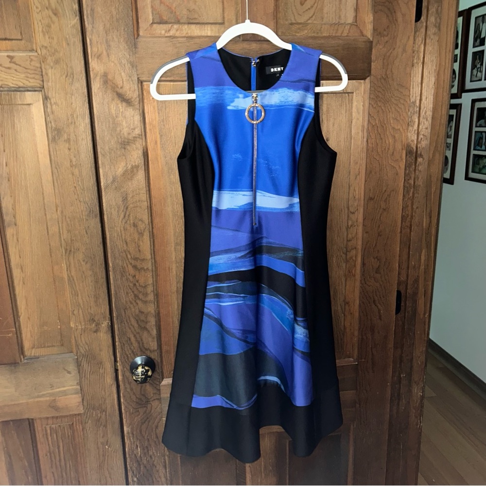 DKNY A-line dress with pockets